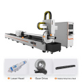 High Precision Cnc 1000W 2000W 3000W Fiber Laser Round Metal Pipe Cutting Machine